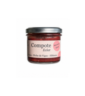 Compote Eclat Pomme Pêche de vigne et Hibiscus