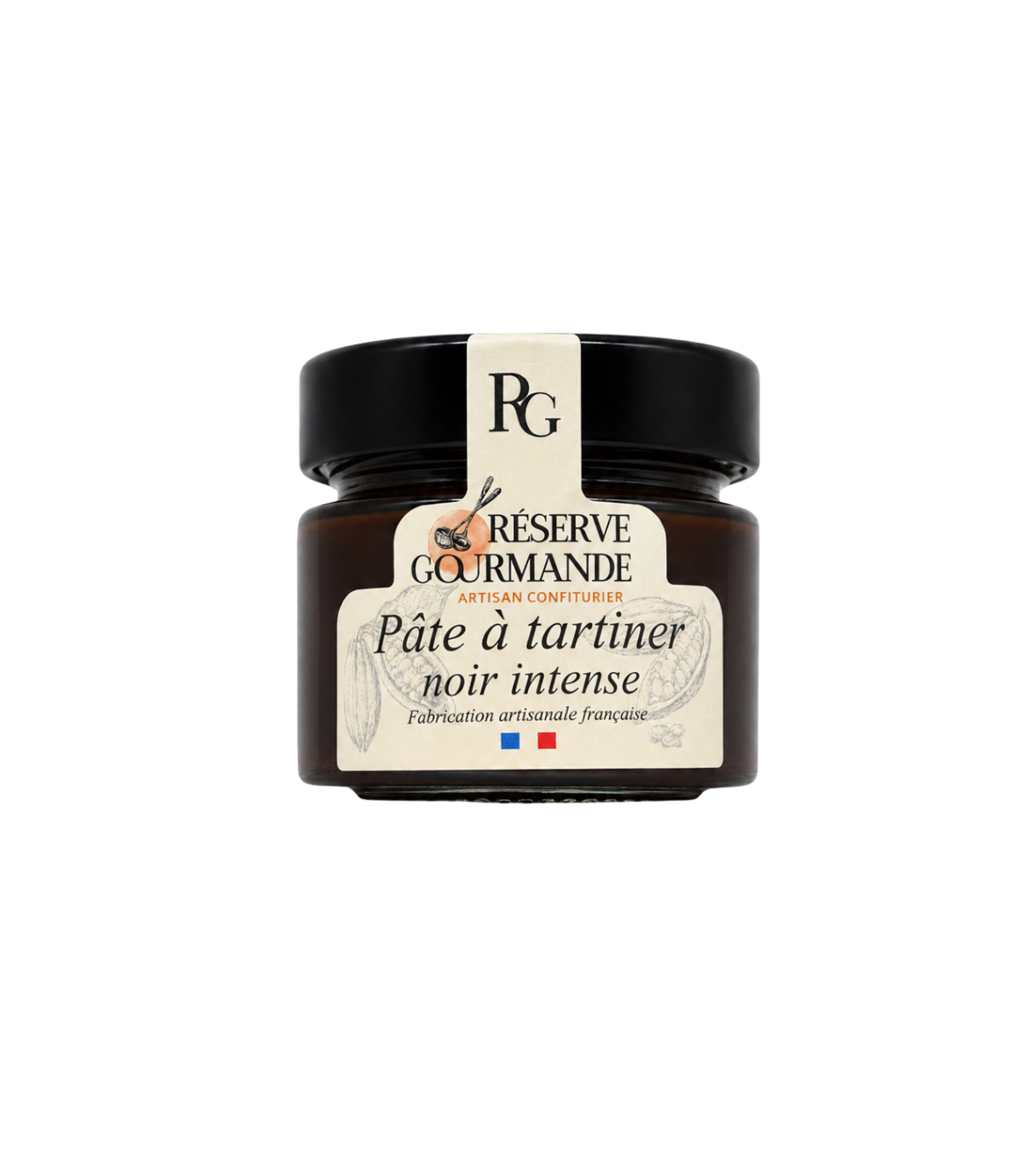 Pâte à Tartiner au Chocolat Noir intense
