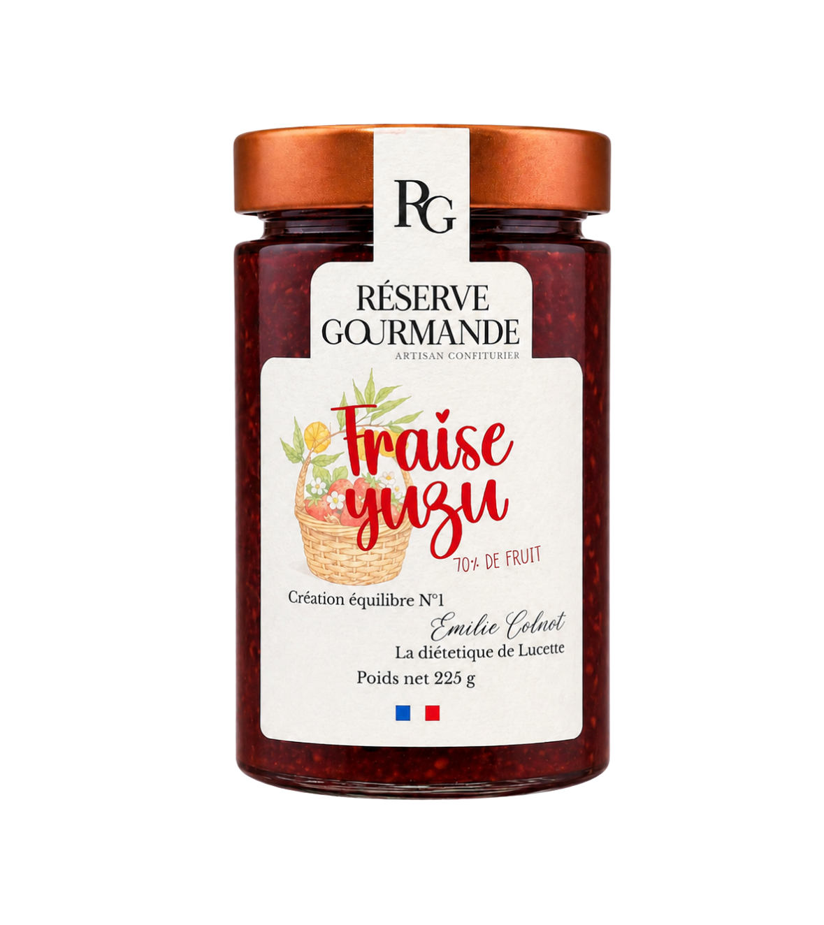 Confiture de Fraise et Yuzu