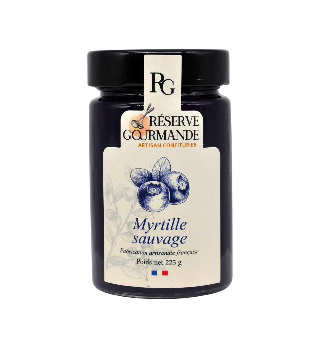 Confiture de Myrtille sauvage