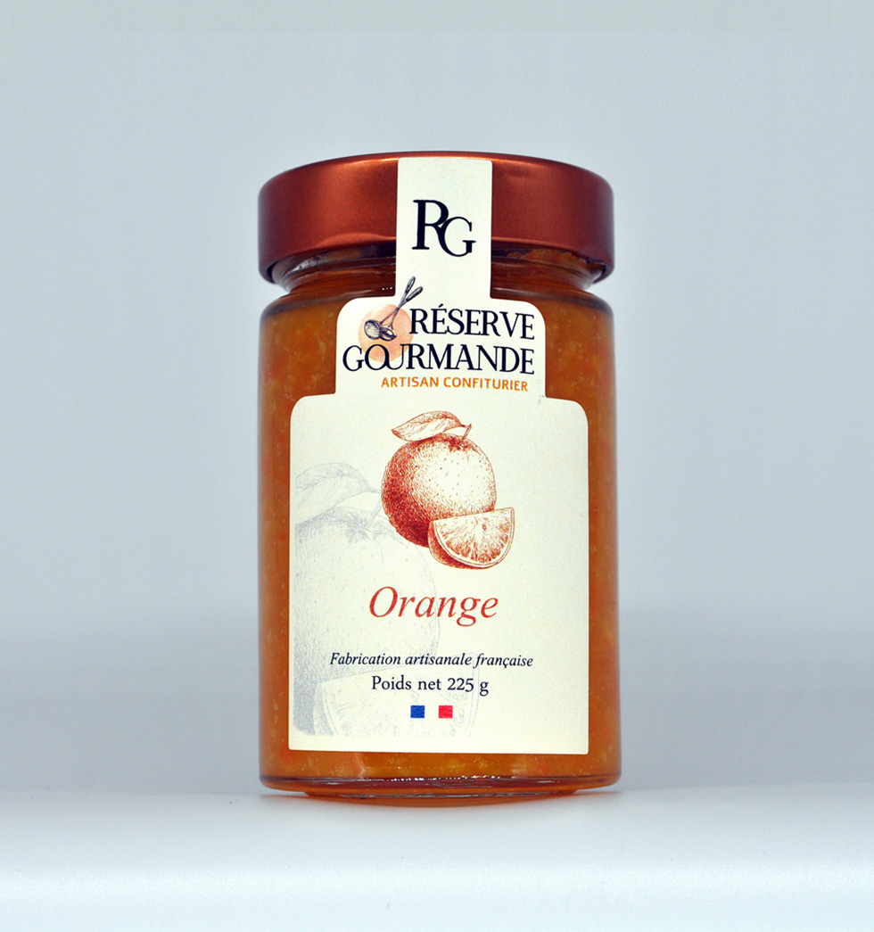 confiture orange agrumes française artisanale