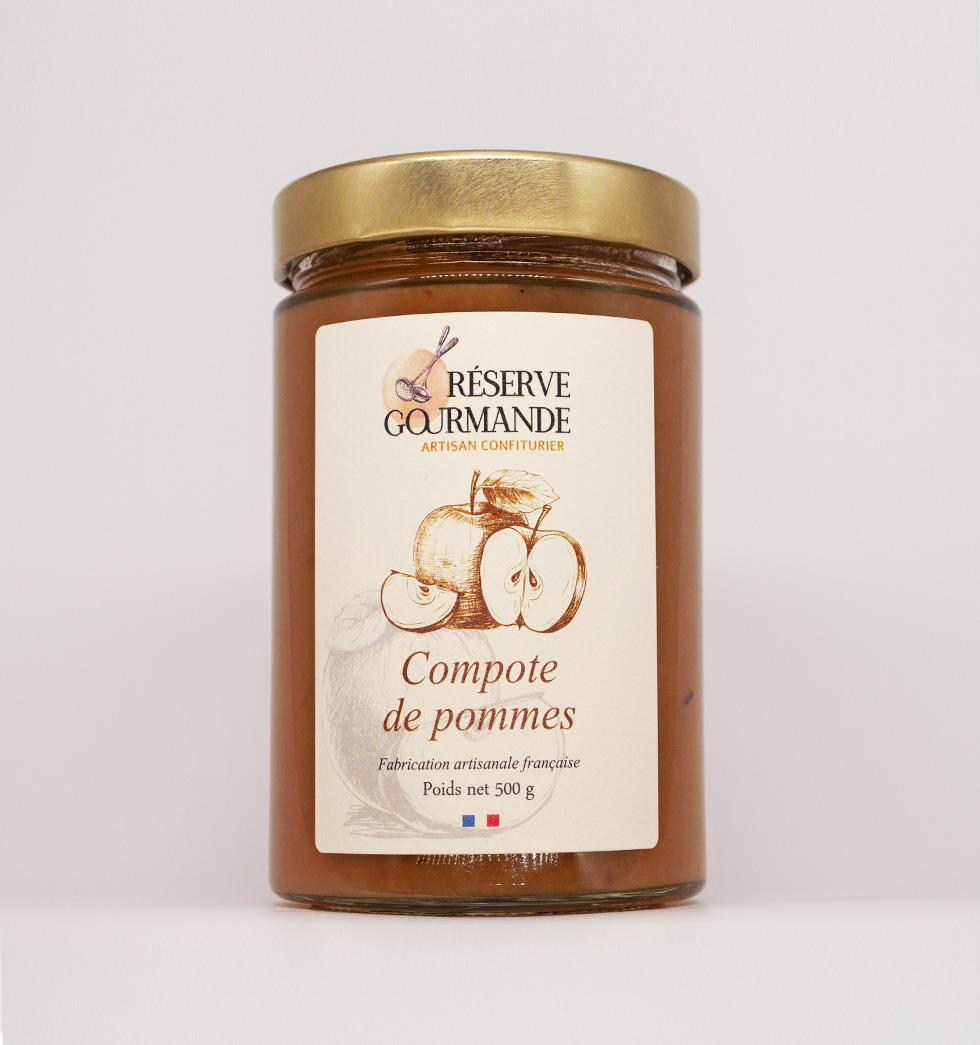 vente compote pomme française boutique france